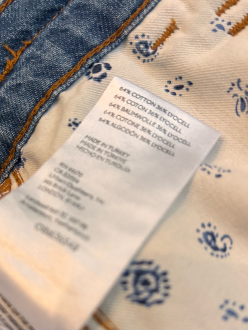 Anthropologie Pilcro Light Blue Distressed Boyfriend Jogger Tie at Ankle Jeans - Picture 14 of 16
